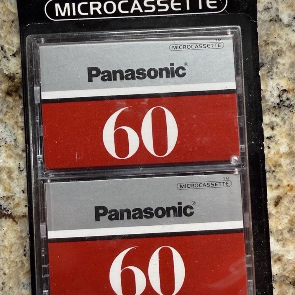 New Sealed Panasonic Microassette RT-602MC